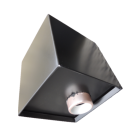 Boite à eau alu 350x350x350 - RAL 9005 Noir