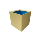 Boite à eau zinc 190x190x190 - Zinc or