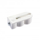 Boitiers dassemblage cabineo 12 - finition blanc - par 500