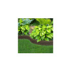 Bordure de jardin galet 120x2x9cm coloris terre, prgombj201