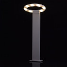 Borne d'extérieur grise street 1 ampoule 60 cm