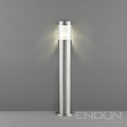 Borne equinox led, acier inoxydable et polycarbonate, 80 cm