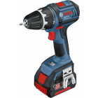 Perceuse-visseuse GSR 18 V-Li-Ion 2x4,0Ah + 1x2Ah 63Nm BOSCH 0615990H72