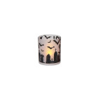 Bougie led d'halloween edm - 71851-cimetiere