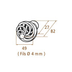 Bouton double de style st germain