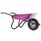 Brouette Bibox Plus 90L renforcée Fuchsia Haemmerlin