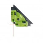 Laser angulaire BURG-WÄCHTER Cross PS 7510 - 3 piles inclus - 75100 8