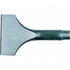 Burin SDS-plus avec douille de fixation SDS-plus, Modèle : Burin bêche, Larg. : 40 mm, Long. 250 mm