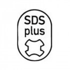 Burin SDS-plus avec douille de fixation SDS-plus, Modèle : Burin coudé**, Larg. : 40 mm, Long. 260 mm