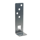 Pied de poteau de jardin réglable en largeur - PPG60/25