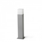 Balise de jardin grise tarraco 1 ampoule