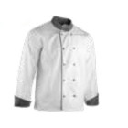 Veste LMA MEDAILLON C2 blanc/gris T.M - 2300 T.3
