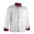 Veste LMA MEDAILLON C1 blanc/bordeaux T.XXL - 2299 T.6