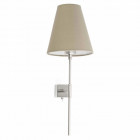 applique murale nickel mat sabana 1 ampoule