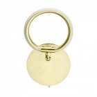 Spot doré techno 1 ampoule 18.5 cm