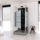 Cabine de douche carrée 80x80x220cm - SCRATCHY 80 Aurlane - CAB138