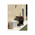 Cache climatisation venetian aluminium blanc - Taille au choix