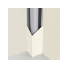 Cache tuyau en u 300 x 300 x 300 h2500 - coloris aux choix