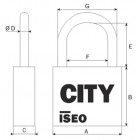 Cadenas CITY marine automatique ISEO FRANCE (CAVERS) 02032003