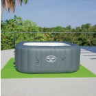 Bestway Protecteurs de sol piscine 8 pcs 81 x cm Vert