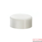 Boite de 100 cabochons blancs à clipser - 94107