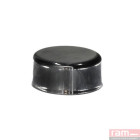 Boite de 100 cabochons chromés à clipser - 94103