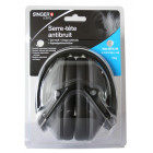Casque anti bruit pliable singer leger et compact coquilles reglables mousse de confort haute densite