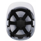 Casque de protection singer abs aere bleu fix 8 points mousse bandeau anti transpiration confort coiffe textile 53-66 cm