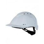 Casque de protection singer abs aere orange fix 8 points mousse bandeau anti transpiration confort coiffe textile 53-66 cm