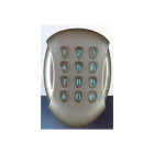 Clavier galeo seul en alliage d'aluminium cdvi
