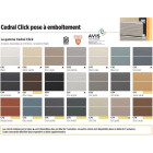 Profil linteau Cédral Click blanc (3 mètres)
