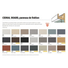Vis colorées autoforeuses Cédral Board 4,8 x 38 mm pose ossature bois (x100)