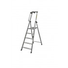 Escabeau aluminium avec rampe 3 marches, CENT270203