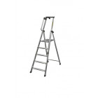 Escabeau aluminium avec rampe 5 marches, CENT270205