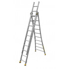 Echelle transformable base evasee 3 plans 4.70 m, CENT410307