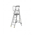 Escabeau mobile de rayonnage 7 marches, CENT413607