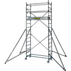 Echafaudage roulant aluminium 1.8 m, CENT414802