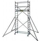 Echafaudage roulant aluminium 2.8 m, CENT414803