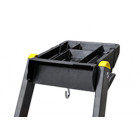 Escabeau aluminium laque 10 marches, CENT438210