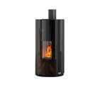 Poêle à pellets godin estray 9kw - noir - 490329
