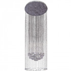 Chandelier argentée crystal 15 ampoules 290 cm