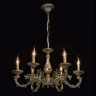 Chandelier laiton classic 6 ampoules 90 cm Chandelier laiton classic 6 ampoules 90 cm