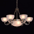 Chandelier laiton classic 8 ampoules 90 cm