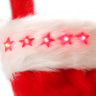 Chaussette de noël clignotante 50 cm Malocash