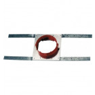 Chevetre pour fixation chapeau de toiture  d150