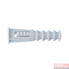 Seau de 1000 chevilles RC5 grises avec collerette - 9105