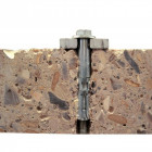 Chevilles à double expansion triga z à vis 18x150 mm en boîte de 25 Chevilles à double expansion triga z à vis 18x150 mm en boîte de 25