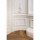 Cimaise flexible aux courbes douces p8030f