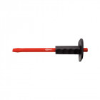 Ciseau de maçon ks tools - avec poignée de sécurité - 300 mm - 156.0536