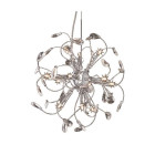 Cluster - 061648 - magnifique lustre à suspension effet système-solaire de 43cm de diamètre avec 12 ampoules g4 10w incluses